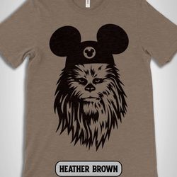 chewbacca shirt, star wars shirt, custom disney shirts, chewie shirt, star war ear shirt, galaxy's edge shirt, chewbacca