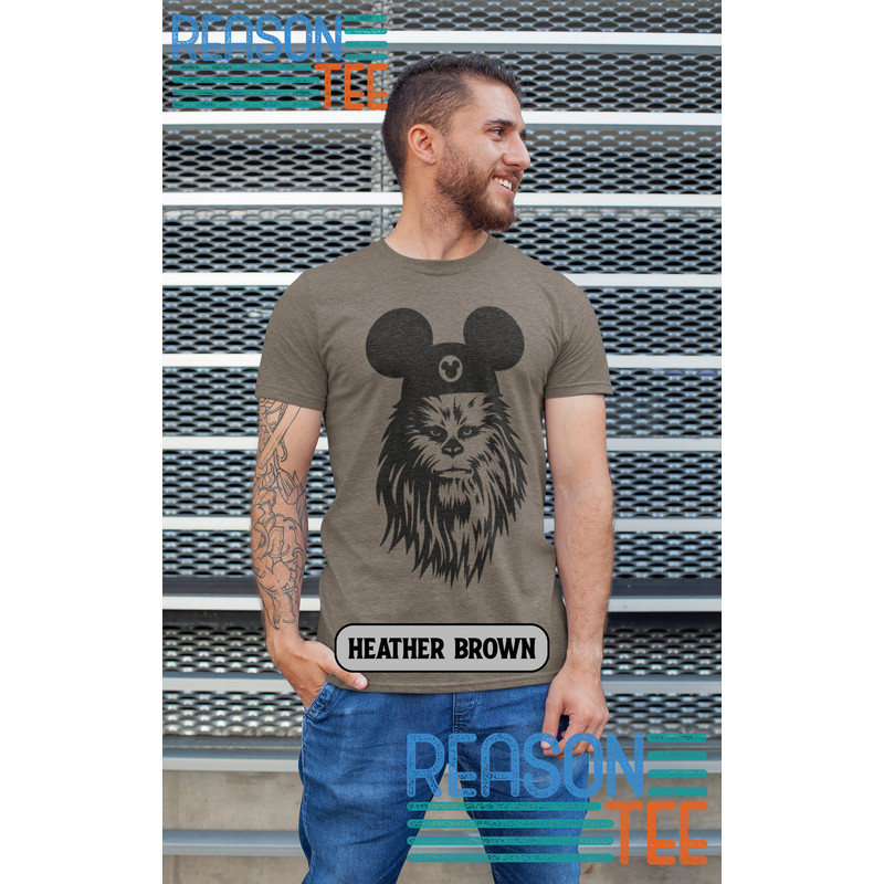 Chewbacca Shirt, Star Wars Shirt, custom Disney Shirts, Chewie Shirt, Star War Ear Shirt, Galaxy's Edge Shirt, Chewbacca Ears shirt, Unisex - 3.jpg
