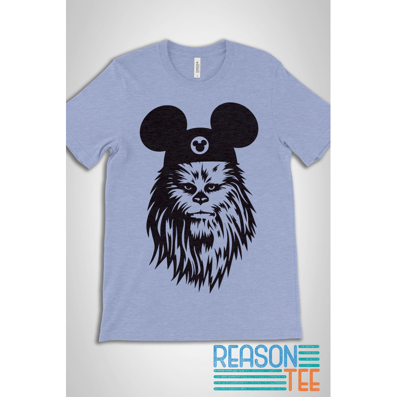 Chewbacca Shirt, Star Wars Shirt, custom Disney Shirts, Chewie Shirt, Star War Ear Shirt, Galaxy's Edge Shirt, Chewbacca Ears shirt, Unisex - 4.jpg