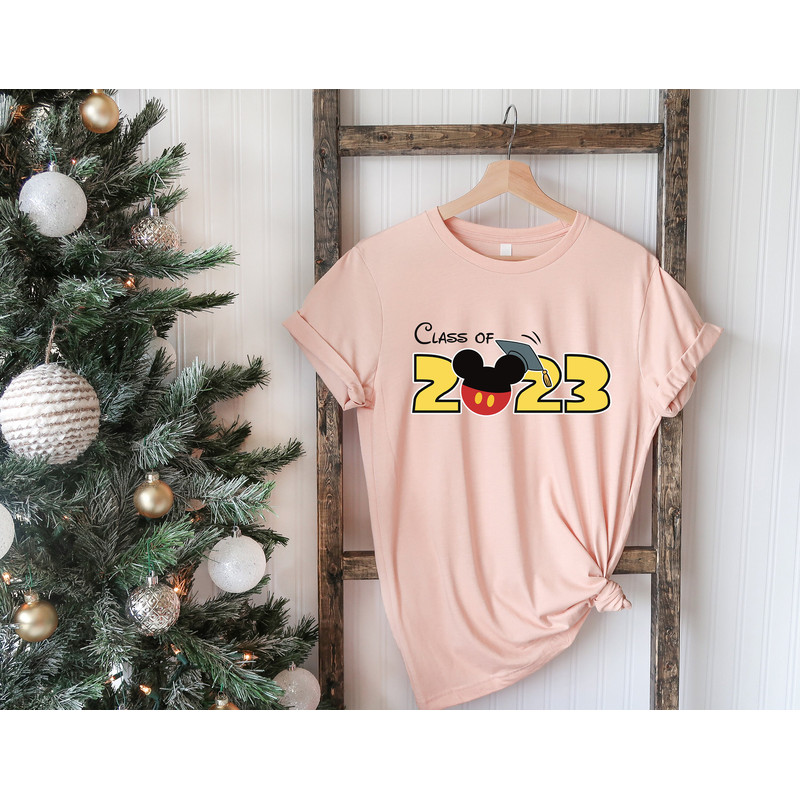 Class of 2023 T-Shirt, Disney Graduation Shirt, Mickey Head 2023 Senior Shirt, Mickey Mouse Shirt for Graduation Ceremony Tee, Mickey Tee - 5.jpg