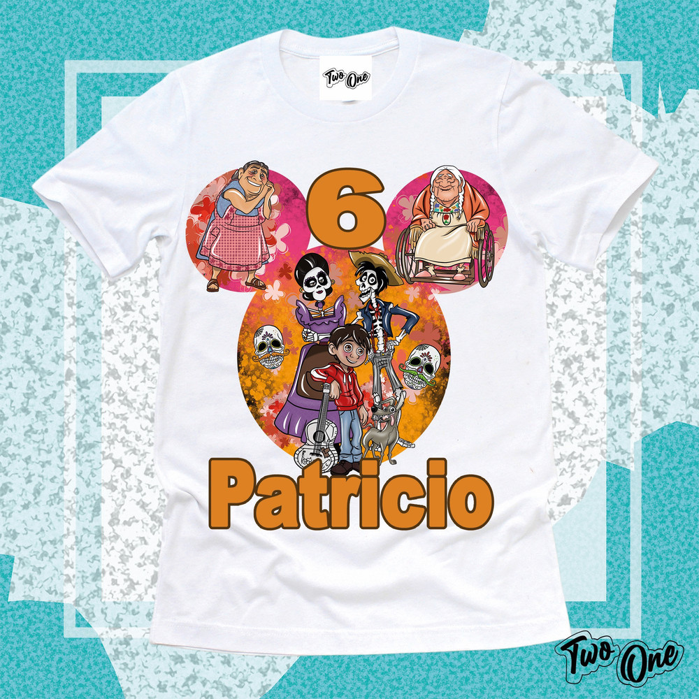Coco Birthday Shirt,Custom Coco T-shirt Disney Coco Shirt Birthday,Birthday Coco Shirt  Personalized shirt for kids,Coco Theme party shirt - 3.jpg