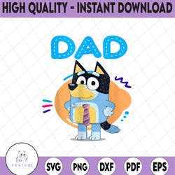 bluey dad lover forever png, father day png, bluey dad lover png /sublimation printing, bluey dad