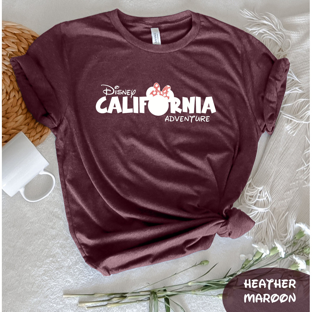 Disney California T-Shirt, Disney Minnie Mouse Shirt, Disney California Adventure Shirt, Walt Disney World Shirt, Disney Vacation Shirt - 6.jpg