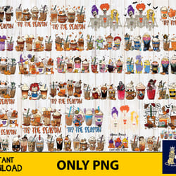 165 file coffe bundle png, digital download