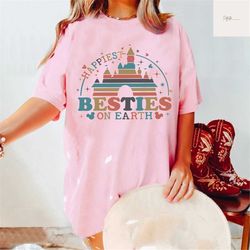 happiest besties on earth shirt, disney shirt, walt disney world shirt, disneyland shirt, disney t-shirt