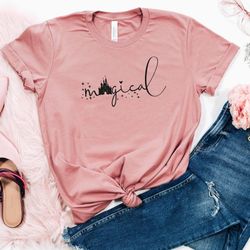 disney magical t-shirt, disney shirts, mickey shirts, minnie shirt, disneyworld tee, disney shirt for family, unisex shi