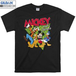 disney mickey and friends group shot patterned t shirt hoodie hoody t-shirt tshirt s-m-l-xl-xxl-3xl-4xl-5xl oversized me