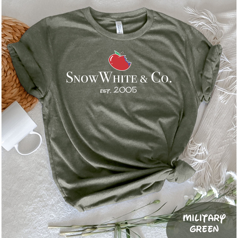 Disney Princess Apple T-Shirt, Disney and Co Shirt, Princess and Co Shirt, Disney Est Tee, Disney Group Tee, Disney Trip Tee, Disney Gift - 5.jpg