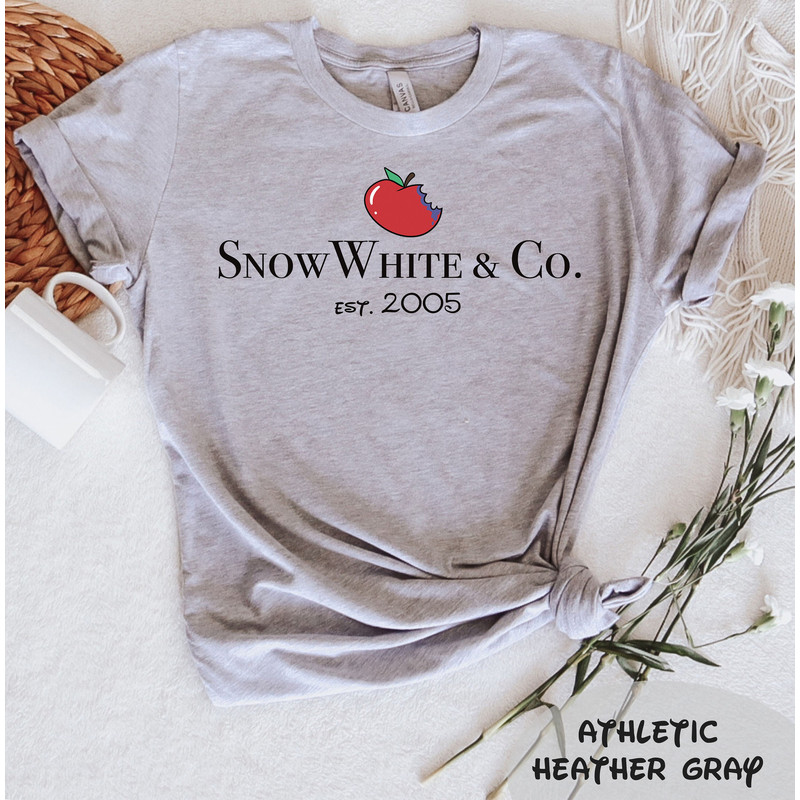 Disney Princess Apple T-Shirt, Disney and Co Shirt, Princess and Co Shirt, Disney Est Tee, Disney Group Tee, Disney Trip Tee, Disney Gift - 6.jpg