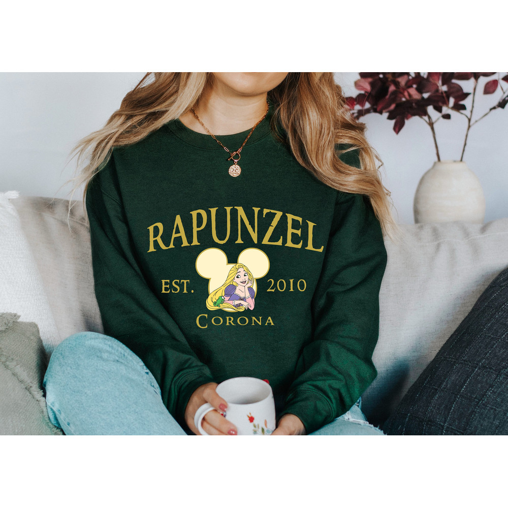 Disney Princess Sweatshirt, Disney Princess Shirt, Disney Character Shirt, Disney Trip Shirt, Disney Belle, Cinderella, Jasmine, Rapunzel - 6.jpg