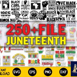 250 file juneteenth svg, bundle juneteenth svg , digital download