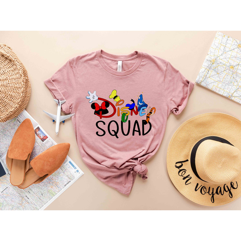 Disney Squad T-Shirt, Disney Family Squad 2023 Shirt, Disney 2023 Trip, Disney Trip Shirt, Disney Group Shirts, Disney Family Trip Shirts - 2.jpg