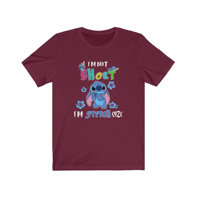 Disney stitch shirt I'm Not Short I'm Stitch Size T-shirt Disney Vacation Tee Stitch Unisex Shirt 148 - 6.jpg