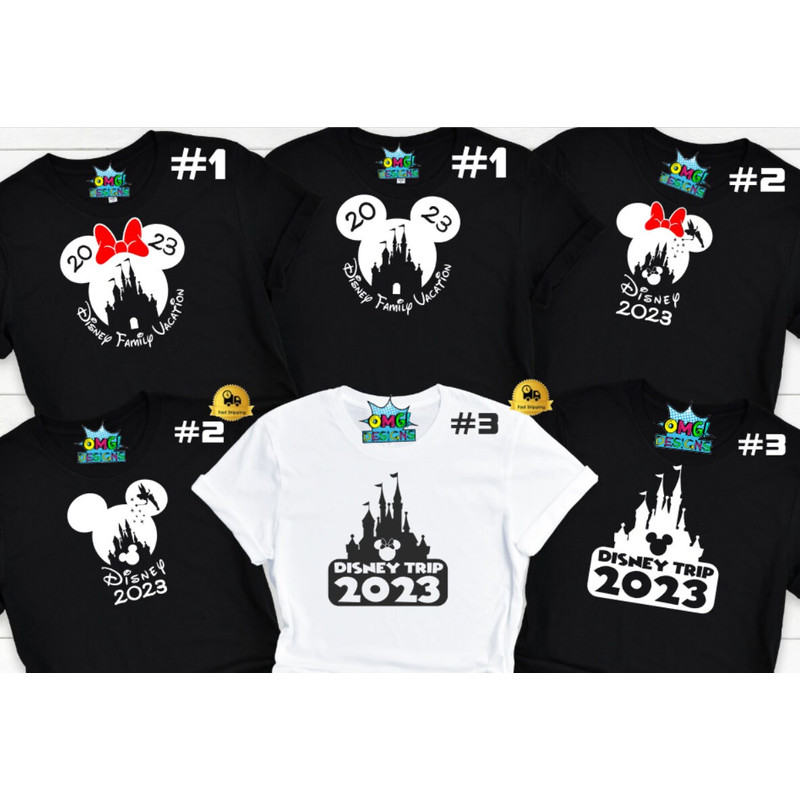 Disney Trip 2023 Shirt, Disney Family Shirt, Disney Trip Shirt, Disney Shirt, Disney Squad Shirt, Disney Trip Shirt, Disney Group Shirt - 1.jpg