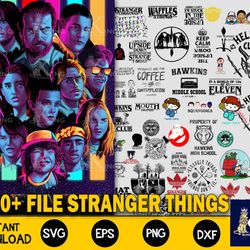 280 file stranger things svg ,mega bundle stranger things
