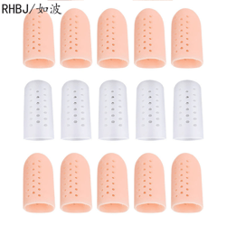 1pairs Silicone Finger Toe Cap Protector Cover Thumb Sleeve Corn Blisters Pain Relief Toe Tube Bunion Correction Foot