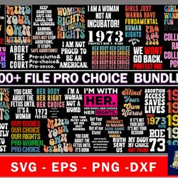 300 file pro choice svg, digital download