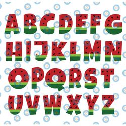 cocomelon bundle alphabet birthday svg/png, cocomelon brithday svg/png ,cocomelon family birthday png, watermelon svg pn