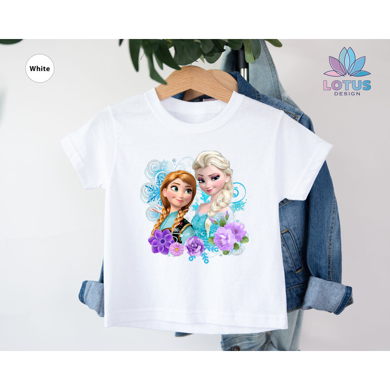 Frozen Sisters T-Shirt, Disney Princess Shirt, Frozen Shirt, Elsa Shirt, Anna Shirt, Disney Shirt, Disney Gift, Girls Disney T-Shirt - 1.jpg