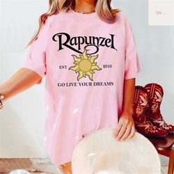 rapunzel shirt, go live your dreams, walt disney world shirt, rapunzel t-shirt, disney t-shirt, disney princess, rapunze