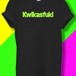 kwikasfuki t shirt motorbike rude biker ninja speed men women unisex baggy boyfriend baseball shirt 3084