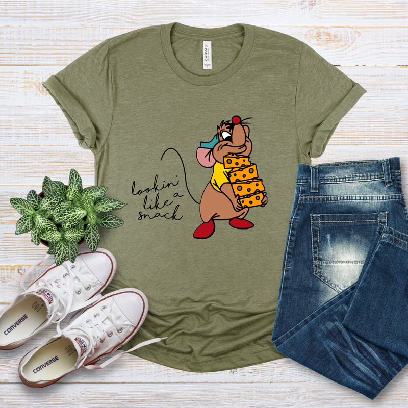 Lookin' Like A Snack Gus-Gus Shirt, Disney Cindrella Shirt, Disney Snacks, Disneyland Trip Shirt, Disney Family Shirt, Disneyland, Cindrella - 4.jpg