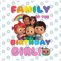 cocomelon mommy of birthday girl, cocomelon family birthday png for sublimation, cocomelon birthday png, watermelon birt