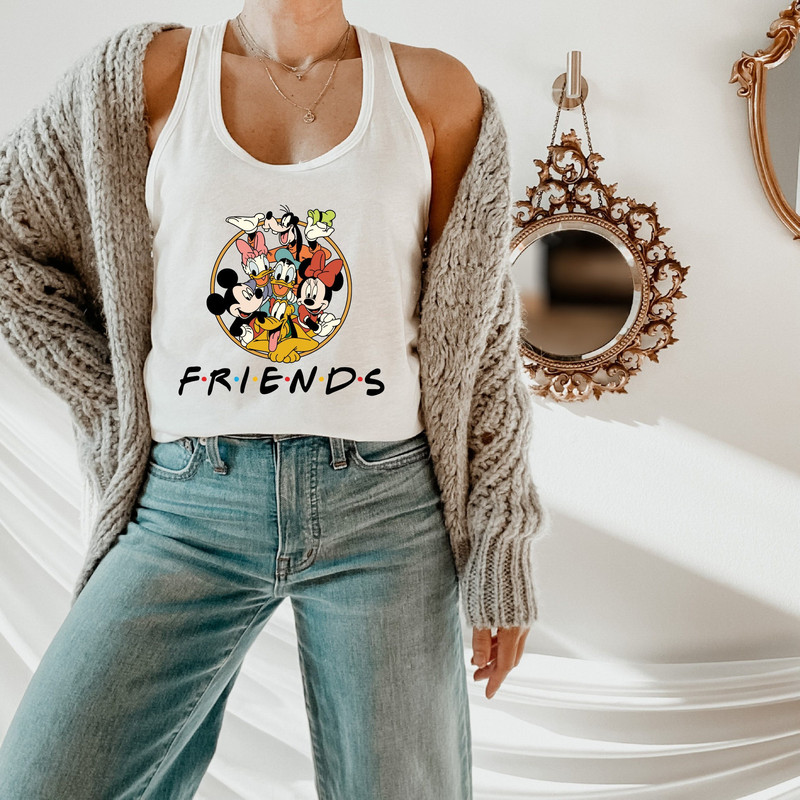 Mickey Friends Racerback, Disneyland Friends Shirt, Disney Trip Shirt, Funny Disney T-shirt, Disney Vacation Shirt, Disney Women Tee - 1.jpg