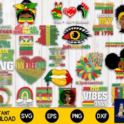 80 juneteenth svg, bundle juneteenth svg, digital download