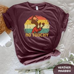 no touchy t-shirt, disney retro llama no touchy shirt, llama shirt, disney animal shirt, animal lover shirt, disney worl