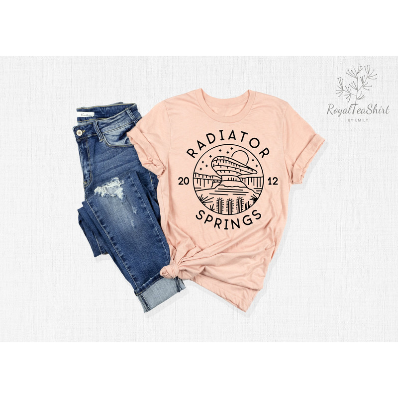 Radiator Springs T-Shirts, Disney Inspired Shirt, Est 2012 California Radiator Theme Park Tee, Radiator Springs Racers California Adventure - 2.jpg