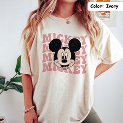 retro disney mickey shirt, vintage mickey mouse shirt, mickey minnie shirt, disney vacation shirt, disneyland mickey shi