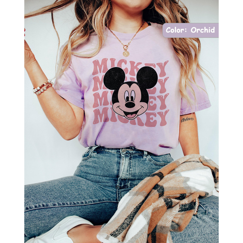 Retro Disney Mickey Shirt, Vintage Mickey Mouse Shirt, Mickey Minnie Shirt, Disney Vacation Shirt, Disneyland Mickey Shirt, Disney Shirt - 7.jpg