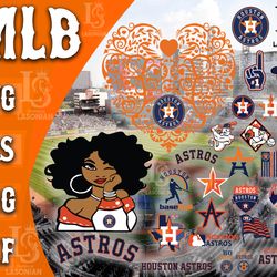 houston astros svg, bundle mlb svg , digital download