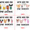 We're Here For The Snacks Shirts, We're Here For The Drinks T-shirt, Disney Matching, 2023 Disney Trip Shirts, Disneyworld Shirts For Family - 2.jpg
