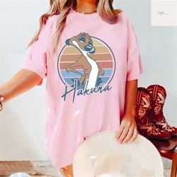 hakuna matata shirt, disney shirt, lion king shirt, disney timon, walt disney world, disney timon shirt, timon shirt
