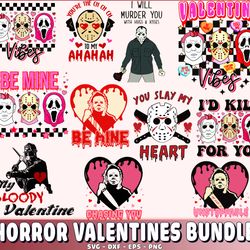 valentine vibes png , horror valentines bundle png, digital download