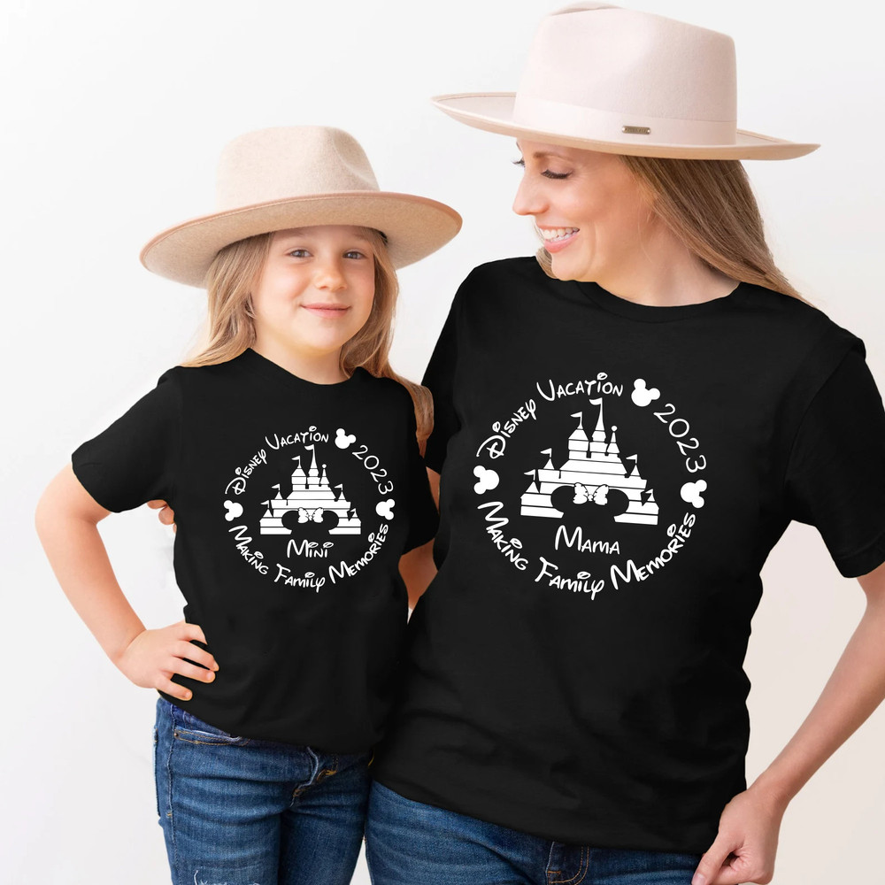 Custom Disney 2023 Family Vacation Shirt, Family Trip 2023 Shirt, Personalized Family Vacation Outfit, Family Vacation Shirt, Disney Shirt - 3.jpg