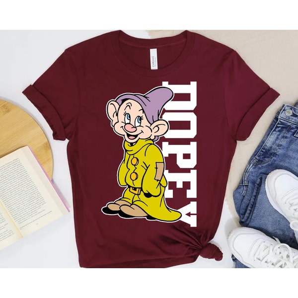 Disney Dopey Dwarf I'm Dopey Funny Face Hello People Shirt, Disneyland Family Matching Shirt, Magic Kingdom Tee, WDW Epcot Theme Park - 1.jpg
