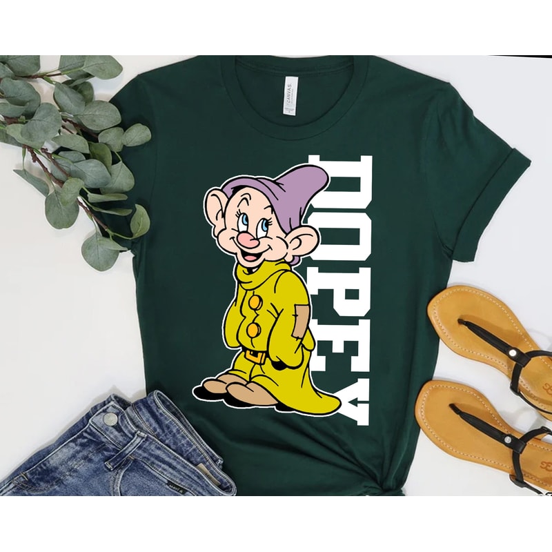 Disney Dopey Dwarf I'm Dopey Funny Face Hello People Shirt, Disneyland Family Matching Shirt, Magic Kingdom Tee, WDW Epcot Theme Park - 3.jpg
