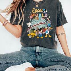 Disney Epcot World Tour Shirt, Retro Disney Epcot Shirt, Mickey And Friends, Epcot Center 1982 Shirt, Drinking Around Th