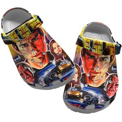 mission impossible clog shoes unisex, movie sandals, movie crocs, mission impossible, mission impossible crocs