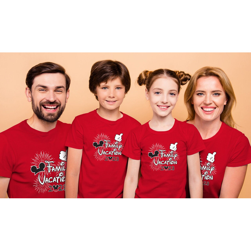 2023 Disney Shirts, Mickey Mouse Ear T-Shirt, Disney Family Vacation Shirts, Disney Shirts, Disney T-Shirts, Family Vacation T-Shirts - 3.jpg