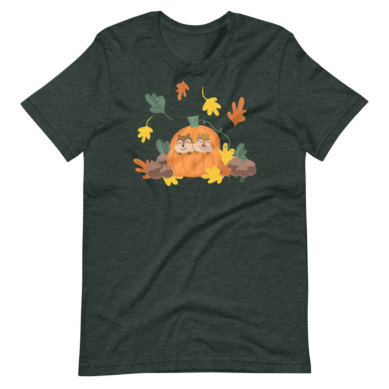 Chip and Dale Fall T-Shirt Pumpkin Disney Shirt Chip and Dale Halloween Unisex t-shirt - 8.jpg