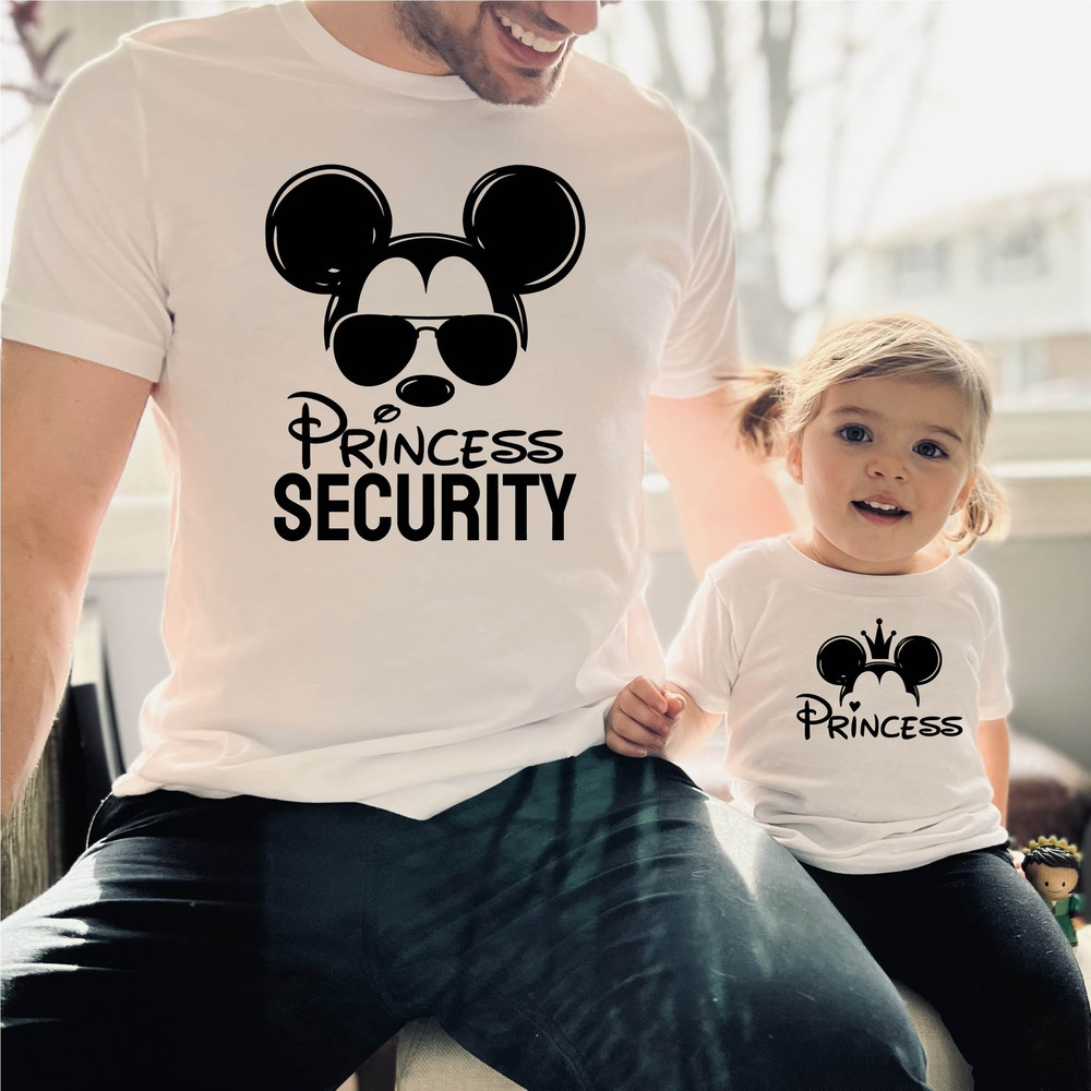 Disney Father's Day Shirt,Dad Princess Security Shirt,Happy Father's Day,Father's Day Vacation,Disney Trip,Daughter And Dad Matching - 2.jpg