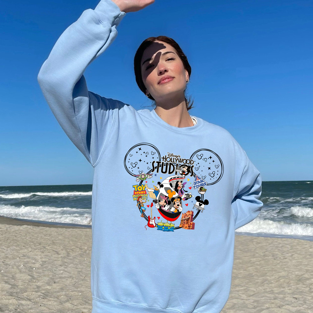 Disney Hollywood Studios T-Shirt, Retro Disney Hollywood Studios Shirt, Vintage Disney Shirt, Mickey and Friends Shirt, Disney Group Shirt - 4.jpg