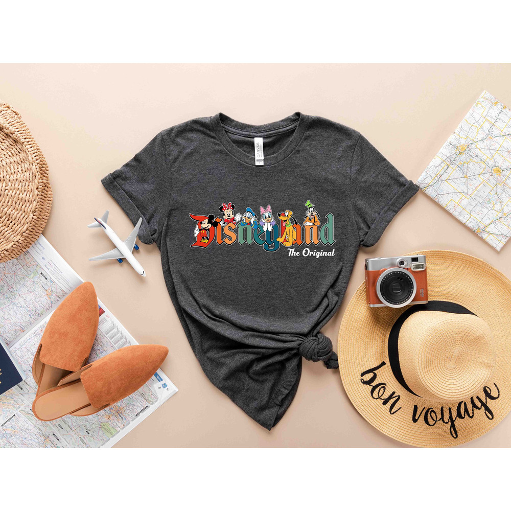 Disneyland The Original Mickey And Friends T-shirt, Disney Trip Family Shirt, Vintage Disneyland Shirt, Disneyworld Minnie Donald Pluto Tee - 2.jpg