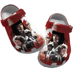 movie sandals, pulp fiction crocs, movie crocs, pulp fiction, pulp fiction clog shoes unisex