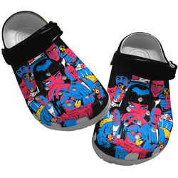 movie crocs, pulp fiction crocs, movie sandals, pulp fiction, pulp fiction clog shoes unisex