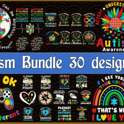 autism bundle svg 30 designs autism bundle svg 30 designs
